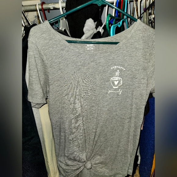 Expresso Yourself Old Navy women's shirt - Picture 1 of 2